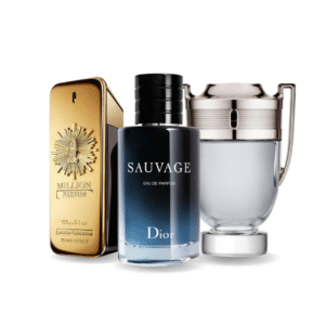 Box mit 3 Parfums: Paco Rabanne ONE MILLION, Dior SAUVAGE und Paco Rabanne INVICTUS 100 ml