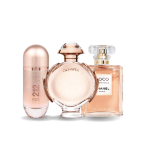 Box mit 3 Düften: Carolina Herrera 212 VIP ROSÉ, Paco Rabanne OLYMPÉA und Chanel COCO MADEMOISELLE (Eau de Parfum)