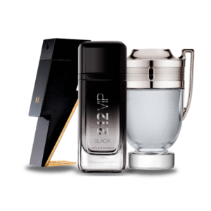 Box mit 3 Düften: BAD BOY, 212 VIP BLACK und Paco Rabanne INVICTUS (Eau de Parfum)