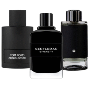 Box mit 3 Düften: Tom Ford Ombre Leather, Givenchy Gentleman und Montblanc Explorer 100 ml
