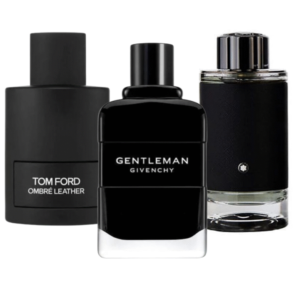 Box mit 3 Düften: Tom Ford Ombre Leather, Givenchy Gentleman und Montblanc Explorer 100 ml